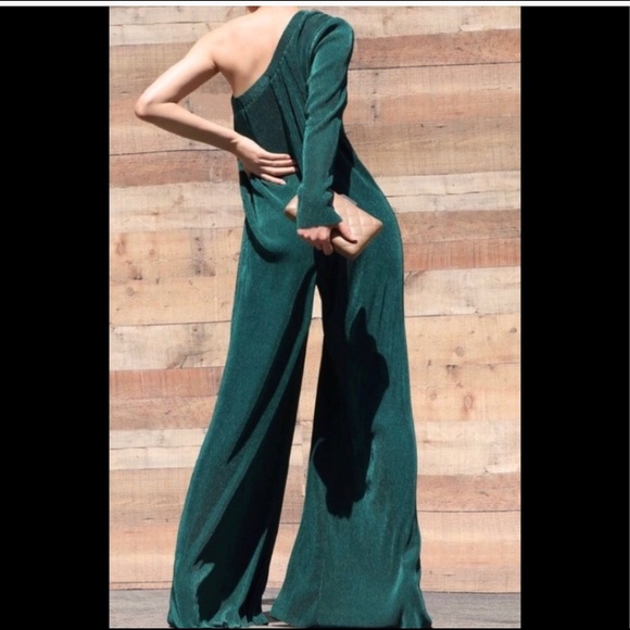 House of CB Pants - Holiday Emerald jumpsuit